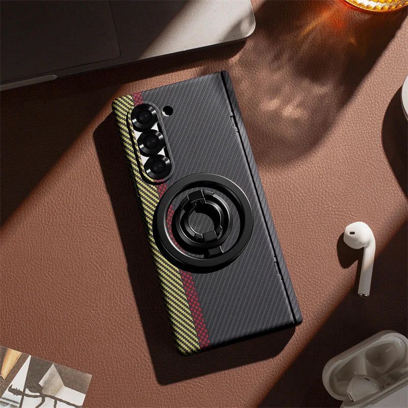 Foldable Phone Case with Ring