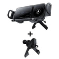 Foldable Car Phone Holder – Auto Clamp & Fast Wireless Charging