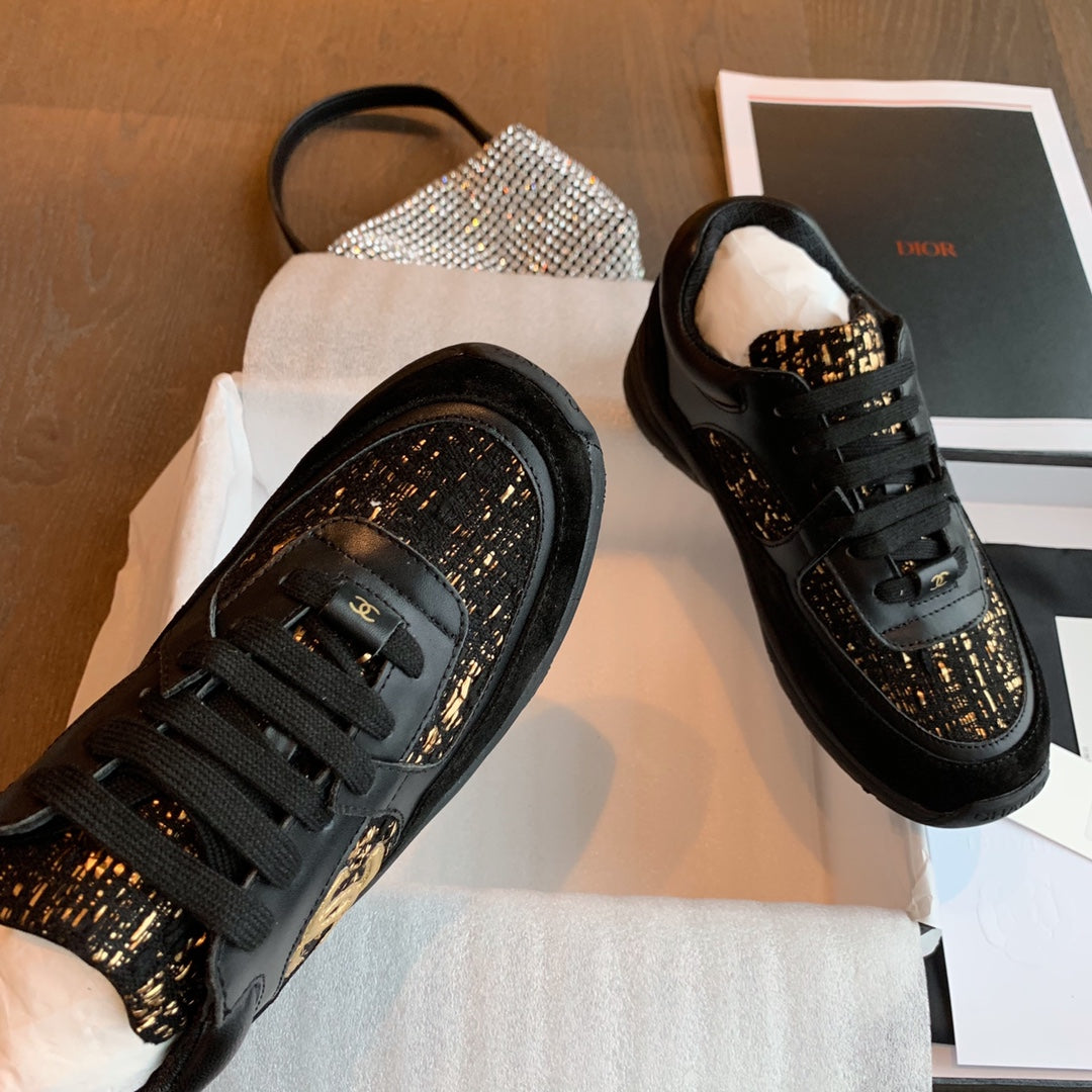 Chanel Sneakers (Black)