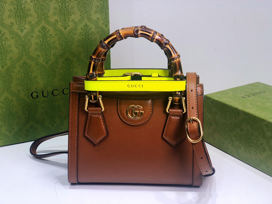 G u c c i brown Diana 20x 16x 10 or 27x 24x 11