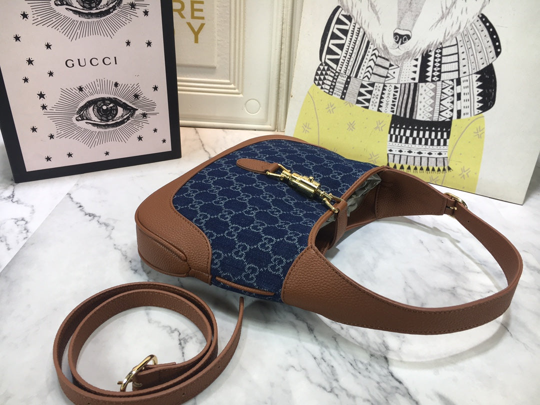 Gucci denim 28*19*4.5cm