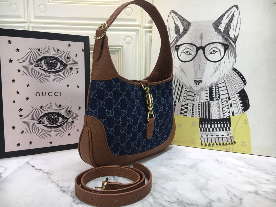 Gucci denim 28*19*4.5cm