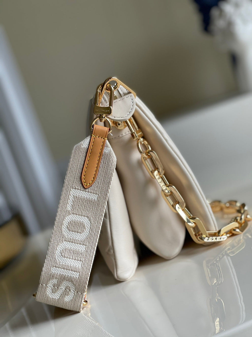 handbag new white