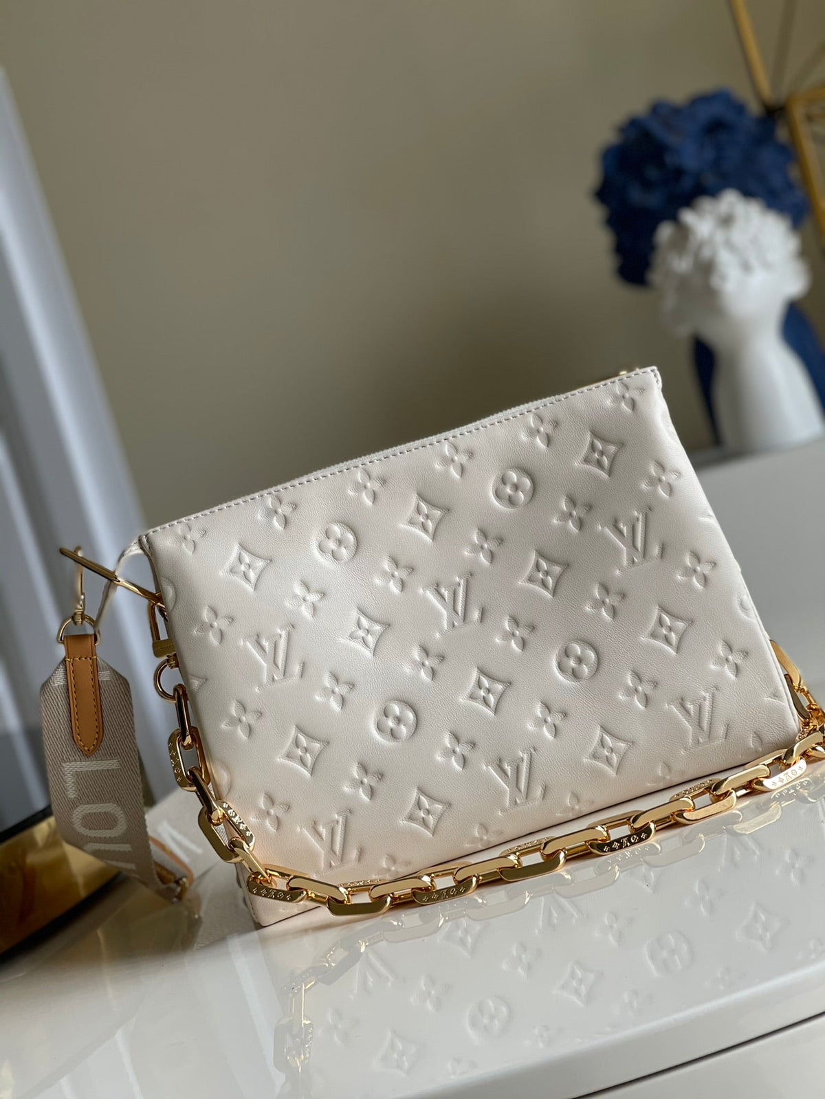 handbag new white