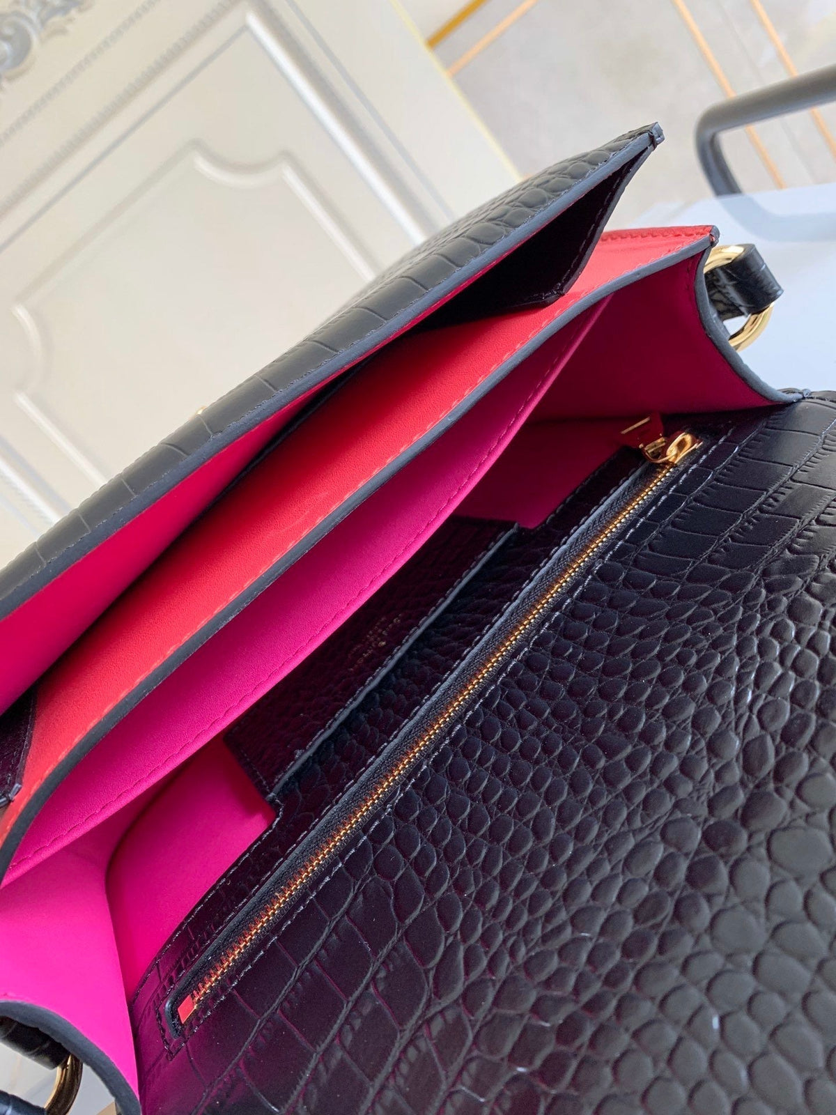 handbag sun black v