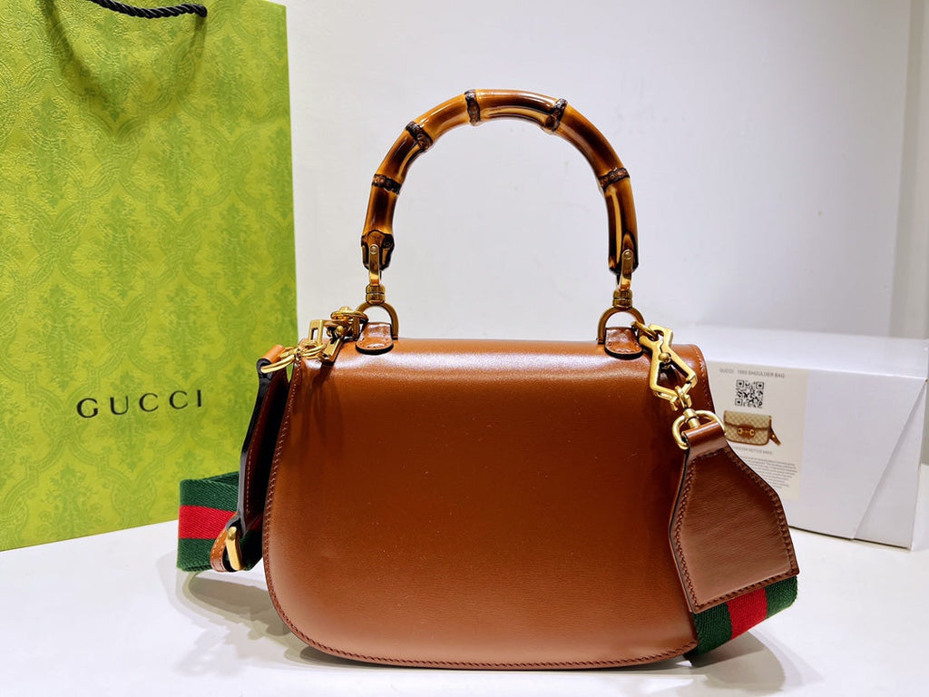 G u c c i bamboo 21*15*7cm
