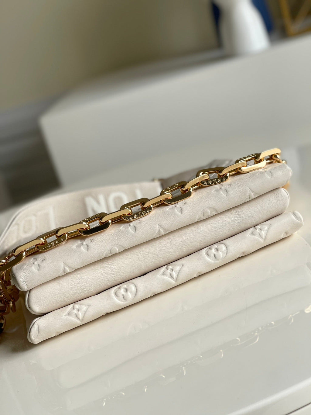 handbag new white