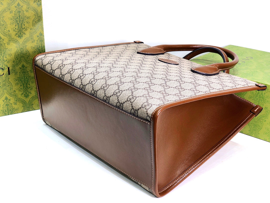 G u c c i tote 31cmx26.5cmx14cm