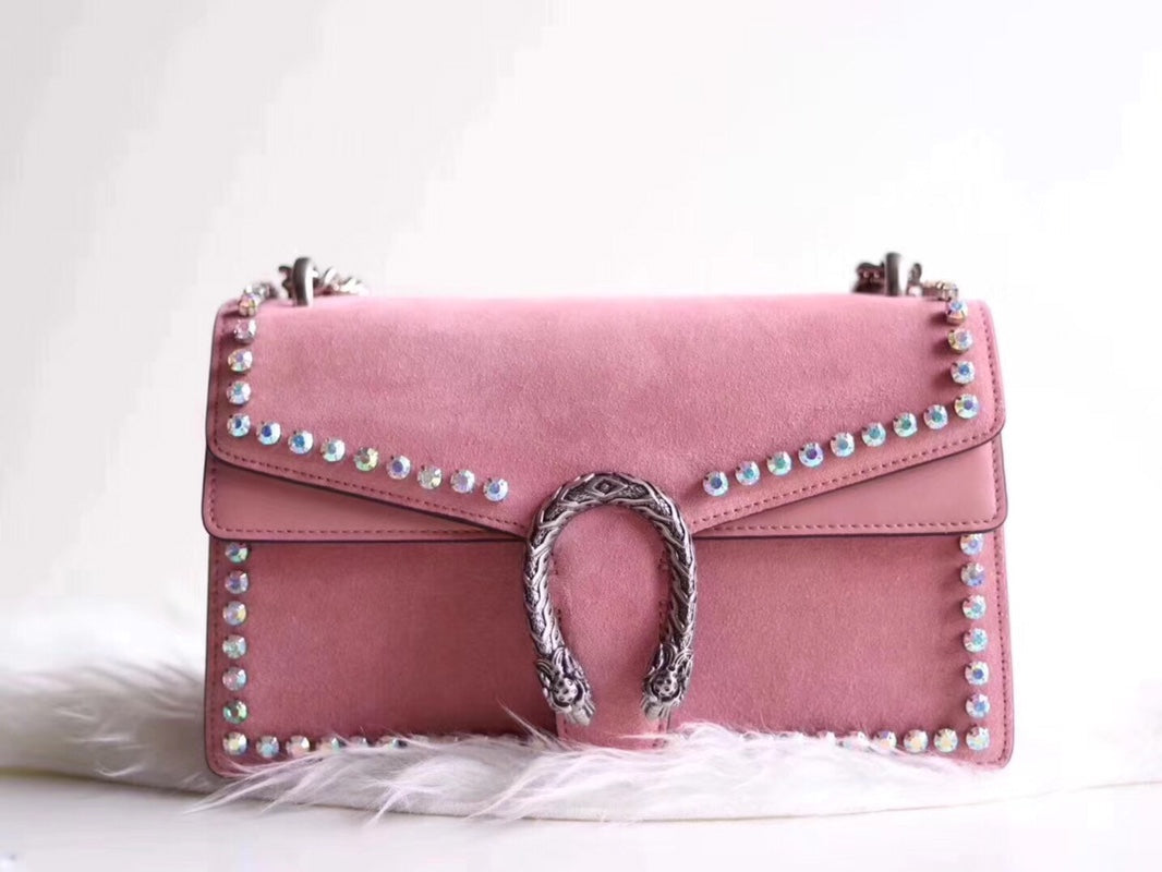 G u c c I pink 28*18*9CM
