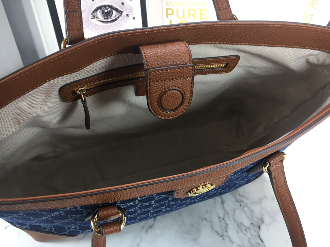 Gucci denim 38*28*14cm
